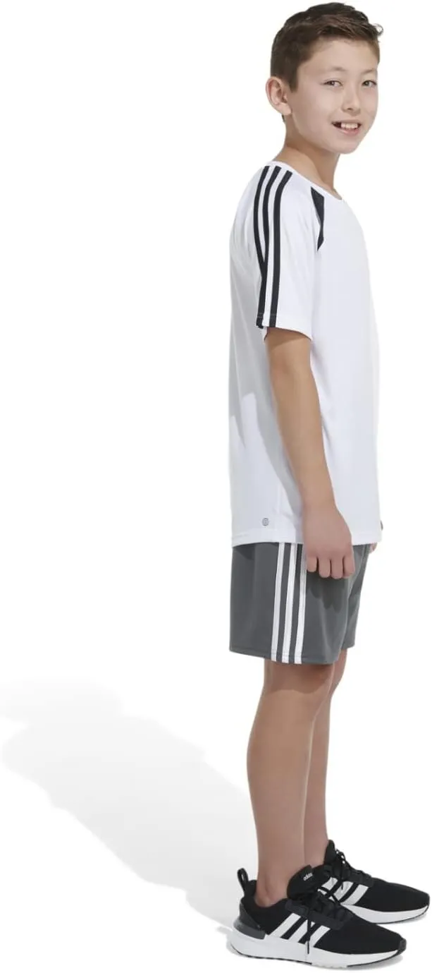 adidas Boys' Short Sleeve Aeroready Soccer T-Shirt Jersey Tee