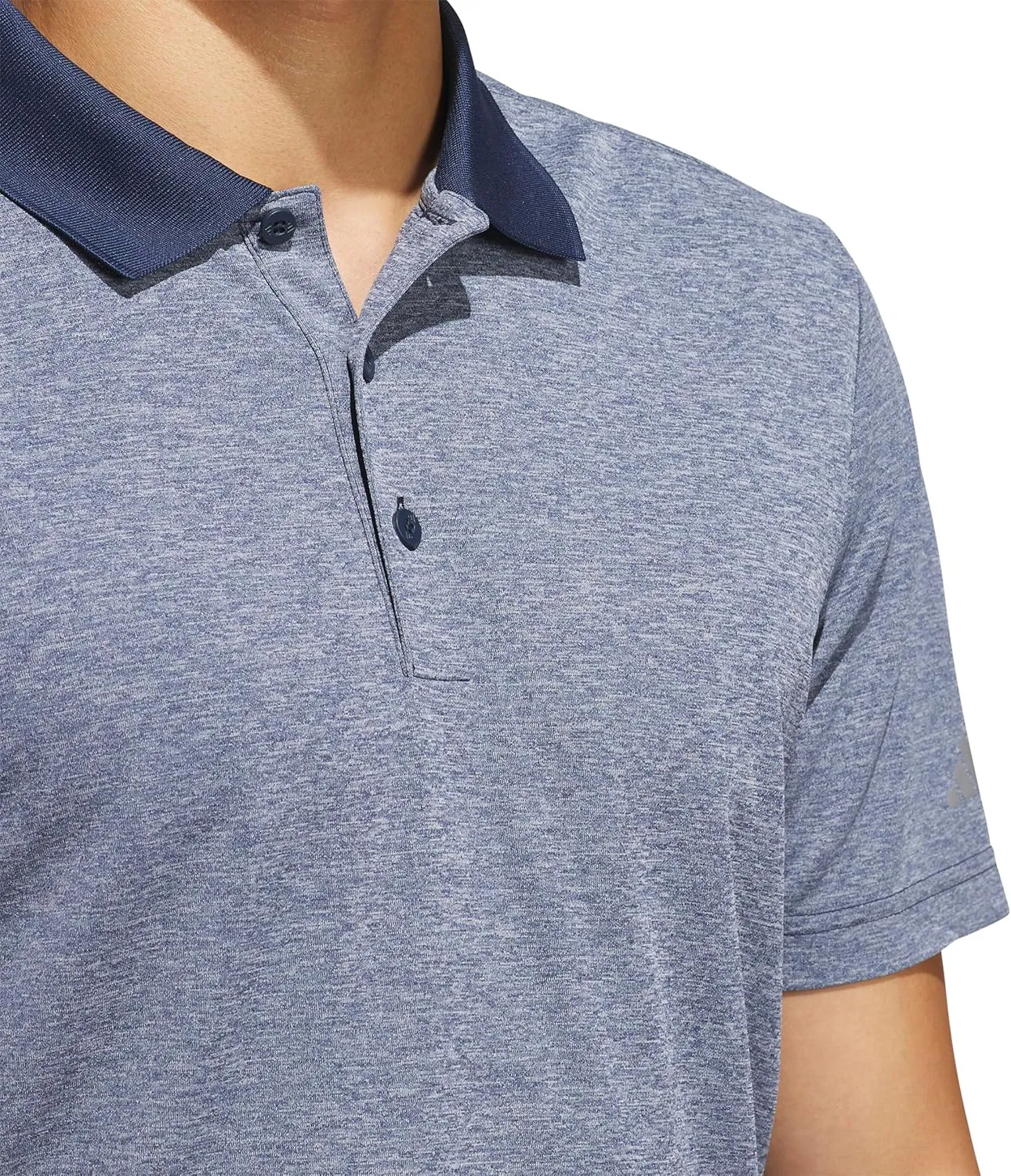 adidas Men's Performance Heathered Polo Shirt