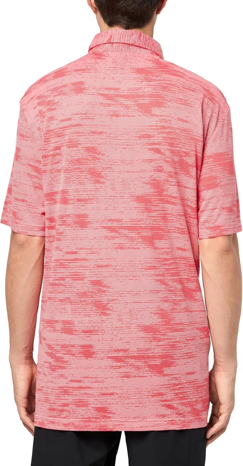 adidas Men's Ultimate365 Textured Stripe Polo Shirt