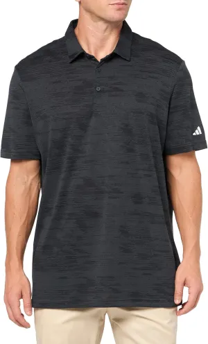 adidas Men's Ultimate365 Textured Stripe Polo Shirt
