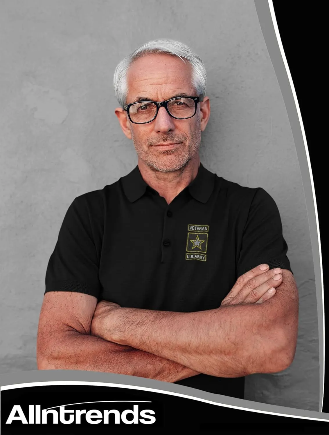 ALLNTRENDS Men's Polo T Shirt USA