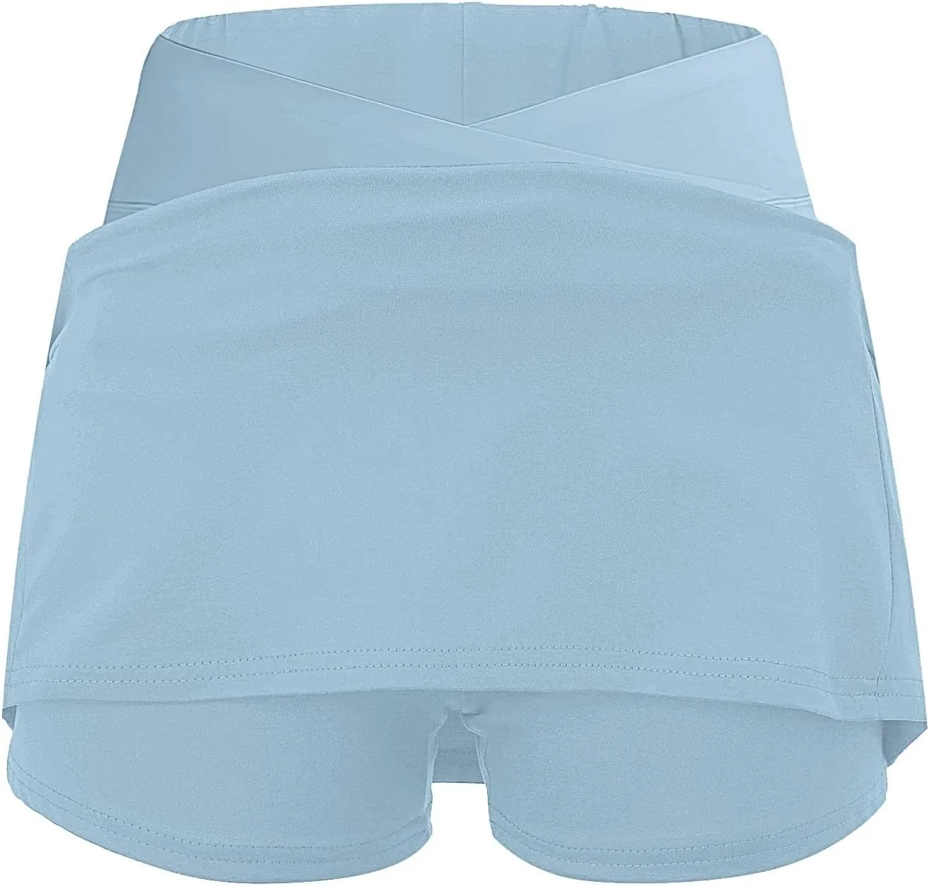 Athletic Skorts for Women Hight Waist Tummy Control Skirts Soft Elastic Shorts Tennis Yoga Skinny Casual Skort