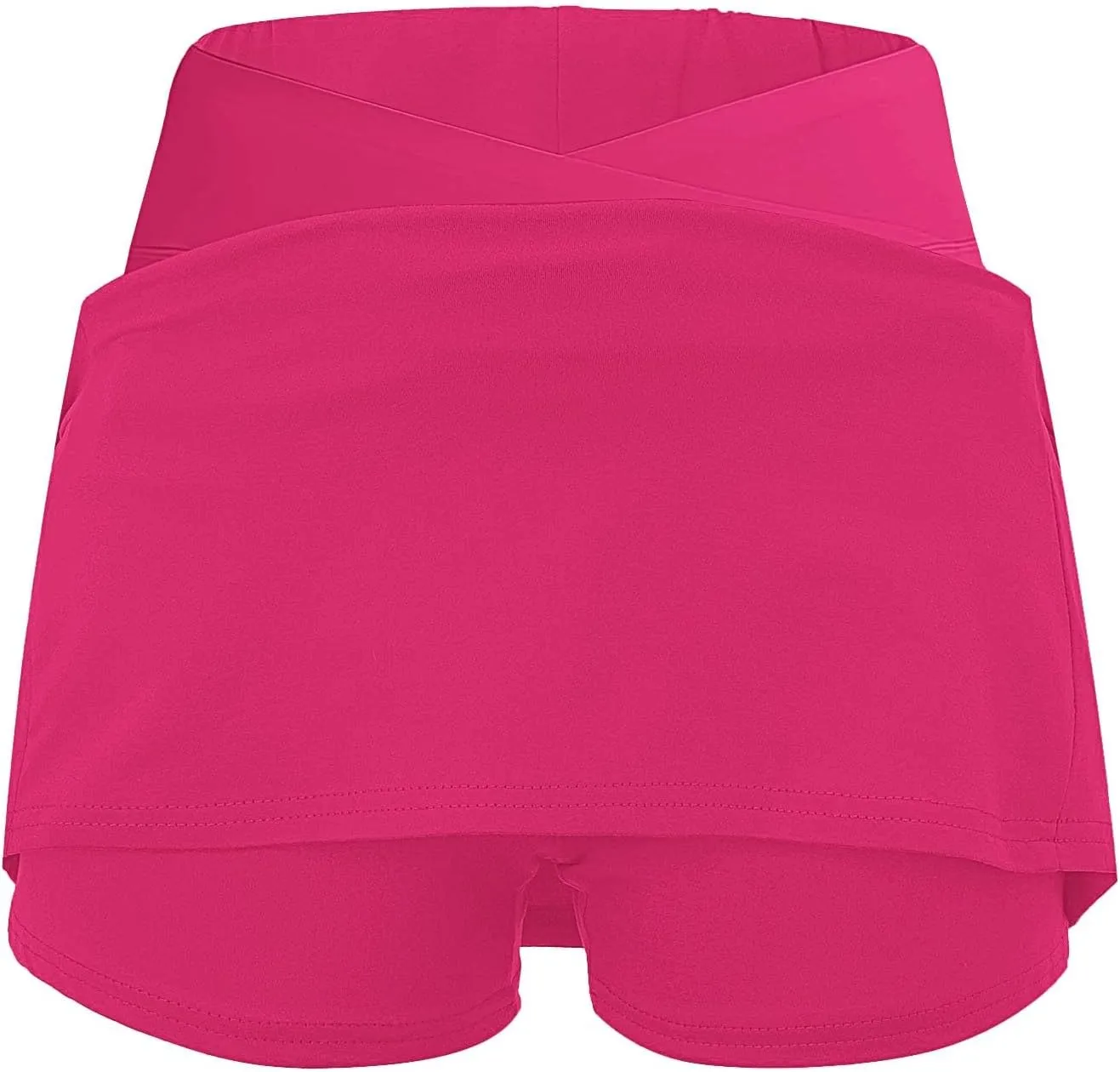 Athletic Skorts for Women Hight Waist Tummy Control Skirts Soft Elastic Shorts Tennis Yoga Skinny Casual Skort