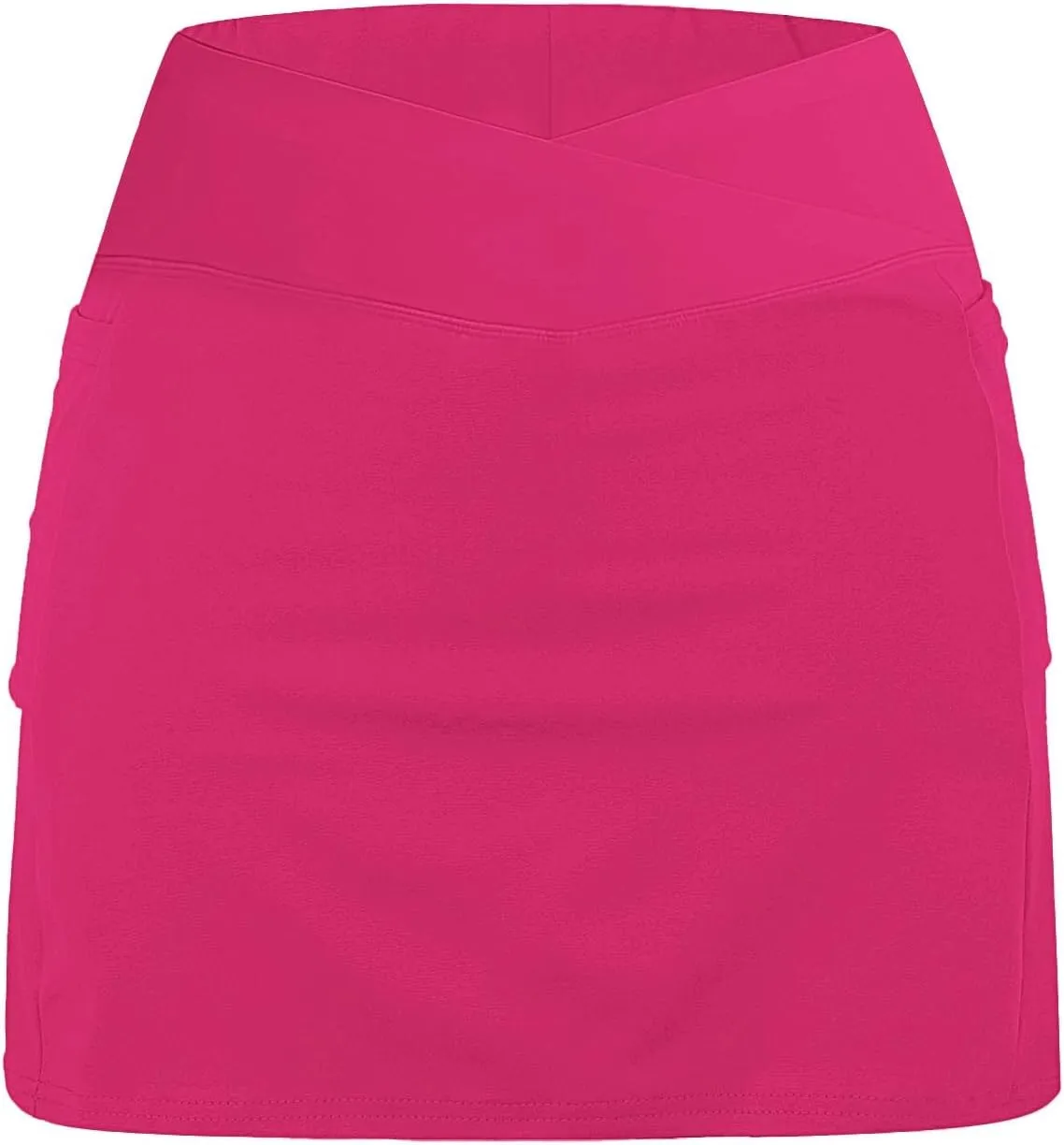 Athletic Skorts for Women Hight Waist Tummy Control Skirts Soft Elastic Shorts Tennis Yoga Skinny Casual Skort