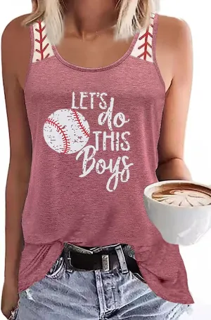 Baseball Mom Tank Tops Baseball Mama T Shirt Rub Some Dirt On It Vest Baseball Love Graphic Sleeveless Tee