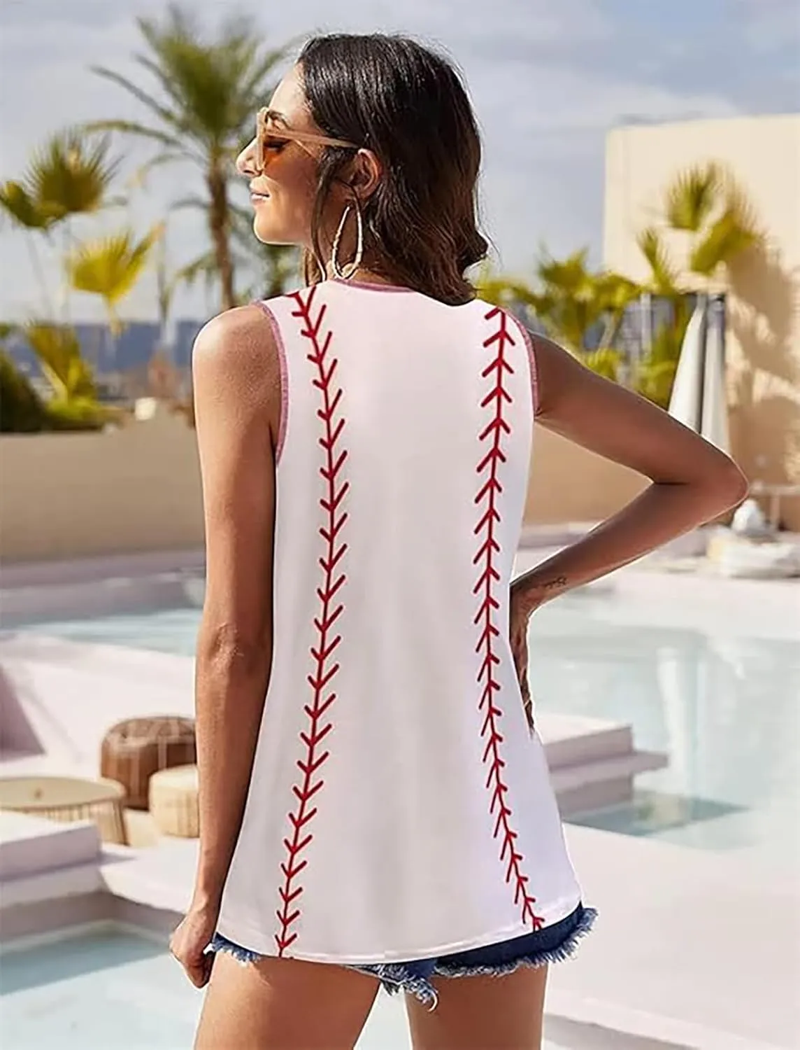 Baseball Mom Tank Tops Baseball Mama T Shirt Rub Some Dirt On It Vest Baseball Love Graphic Sleeveless Tee