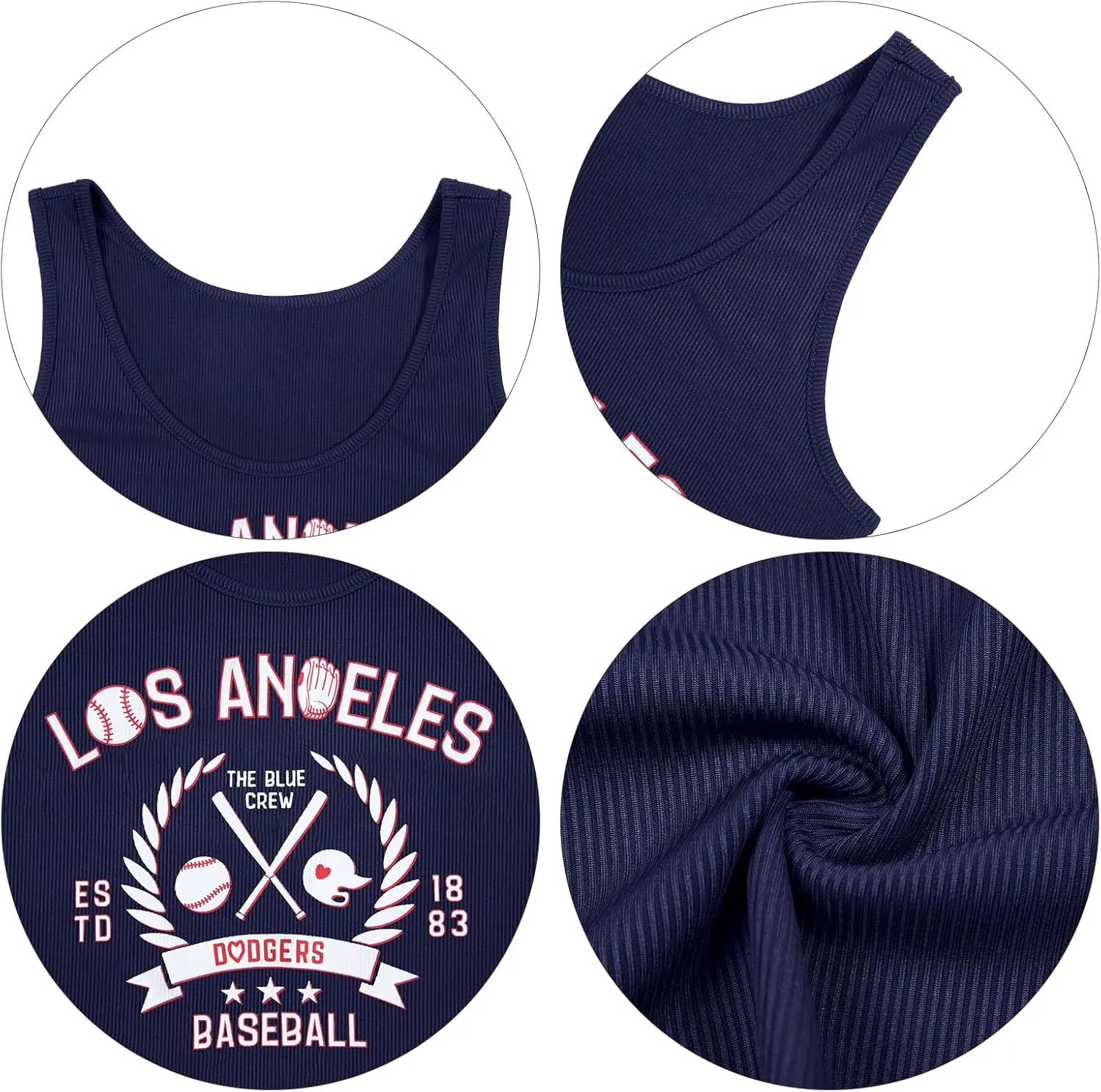 Baseball Tank Tops for Women Funny Baseball Mom Shirts Game Day Baseball Graphic Tee Casual Summer Sleeveless Vest Top