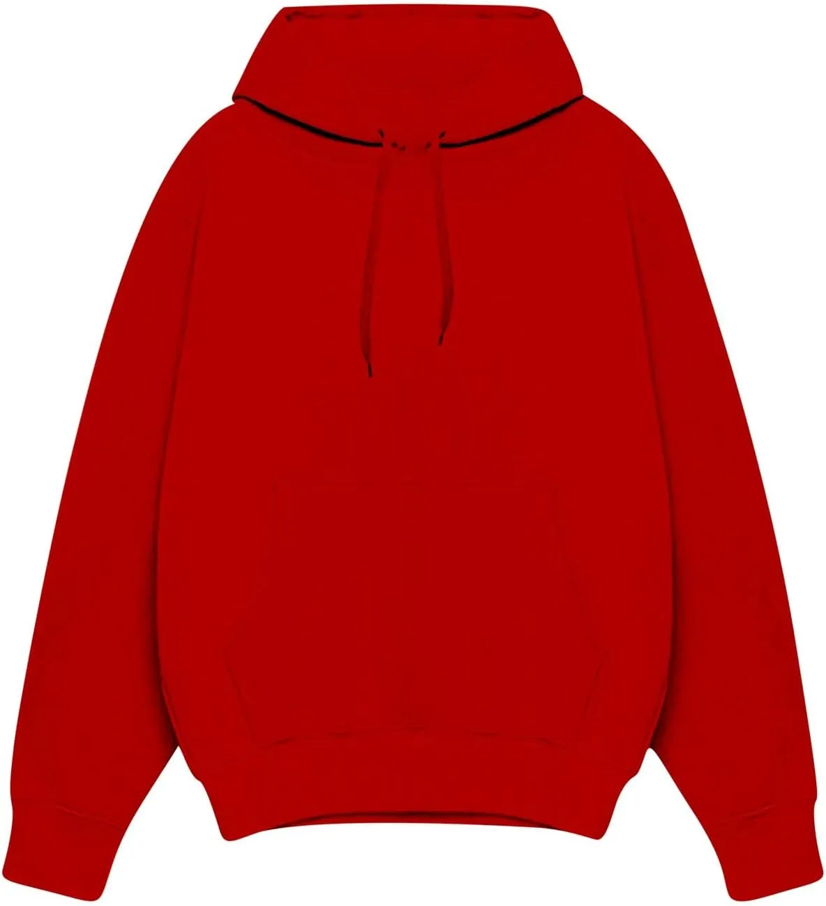 Big and Tall Hoodies for Men Heavyweight Long Sleeve Solid Hooded Sweatshirts Loose Sport Pullover Shirt Fall Clothes