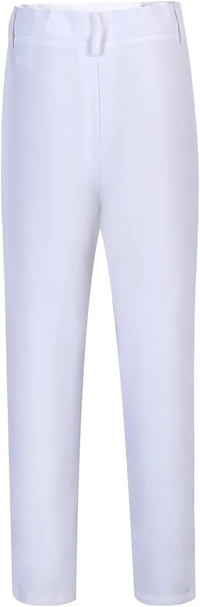 Boys' Flat Front Dress Pants Adjustable Waist School Uniforms Pants