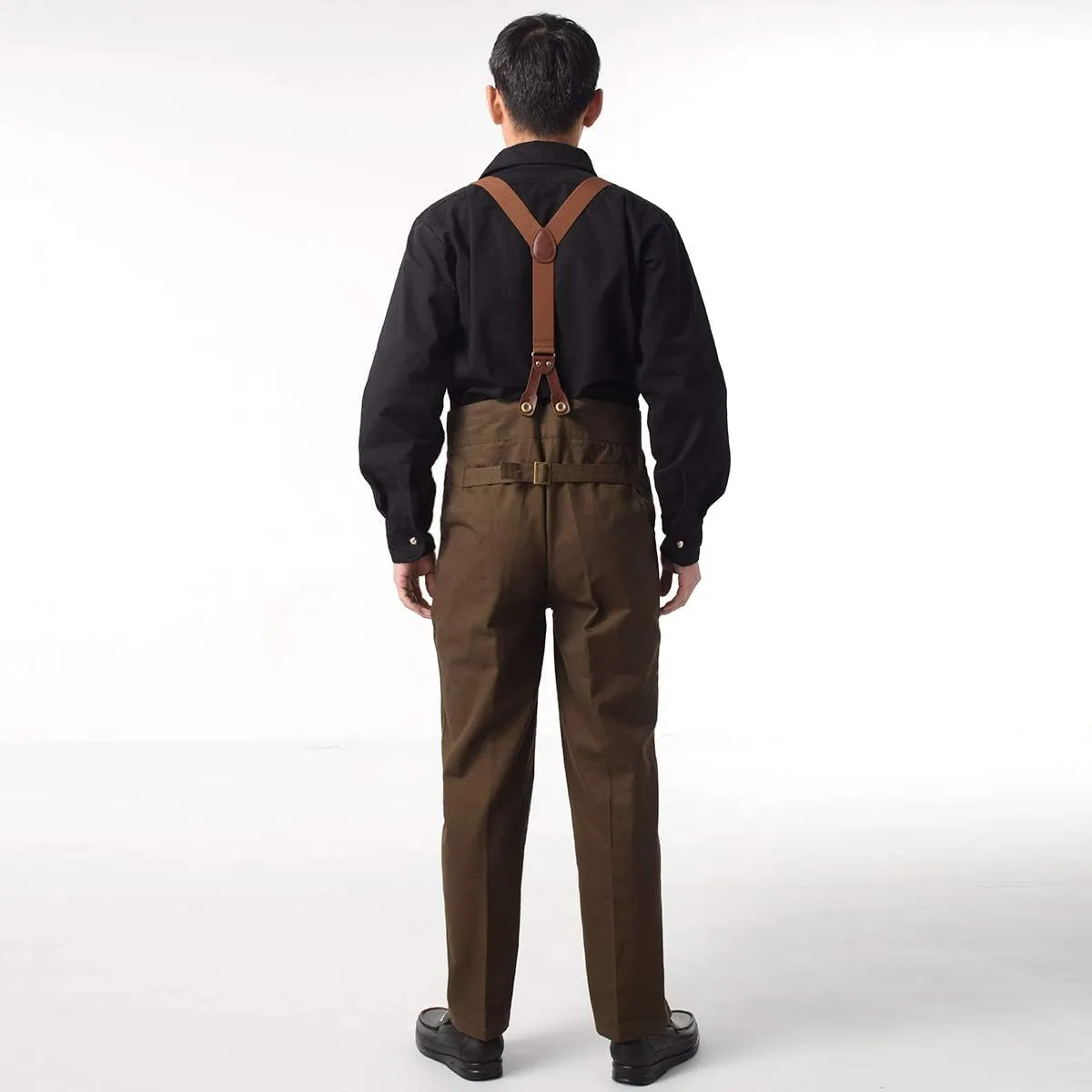 BPURB Mens Victorian Pants Cosplay Costume Steampunk Gothic Pants Trousers