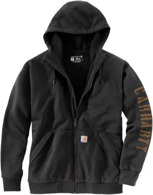 Carhartt Unisex Rain Defender Loose Fit Fleece Lined Logo Graphic Sweatshirt