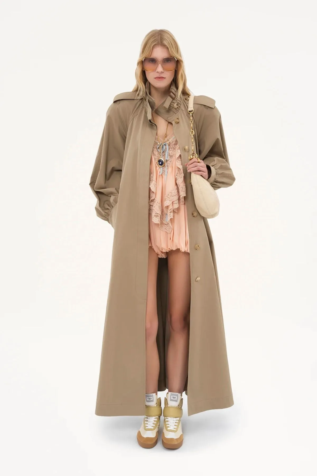 Chlo Runway Trench - Soften Brown
