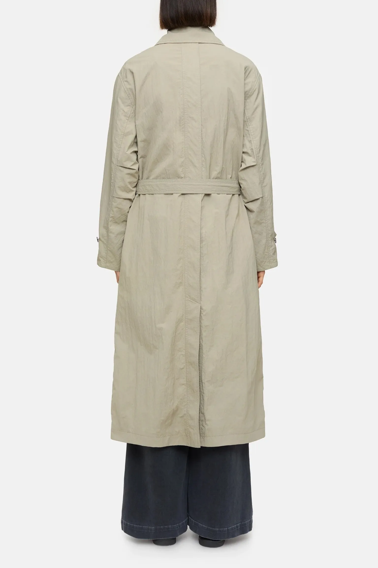 Closed Trench Coat - Warm Sand