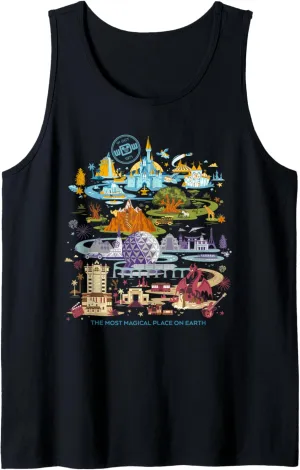 Disney Walt Disney World 50th Anniversary Tank Top