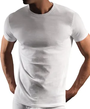 DKNY Men's 3 Pack Crew Neck Tee Shirt, White, Large