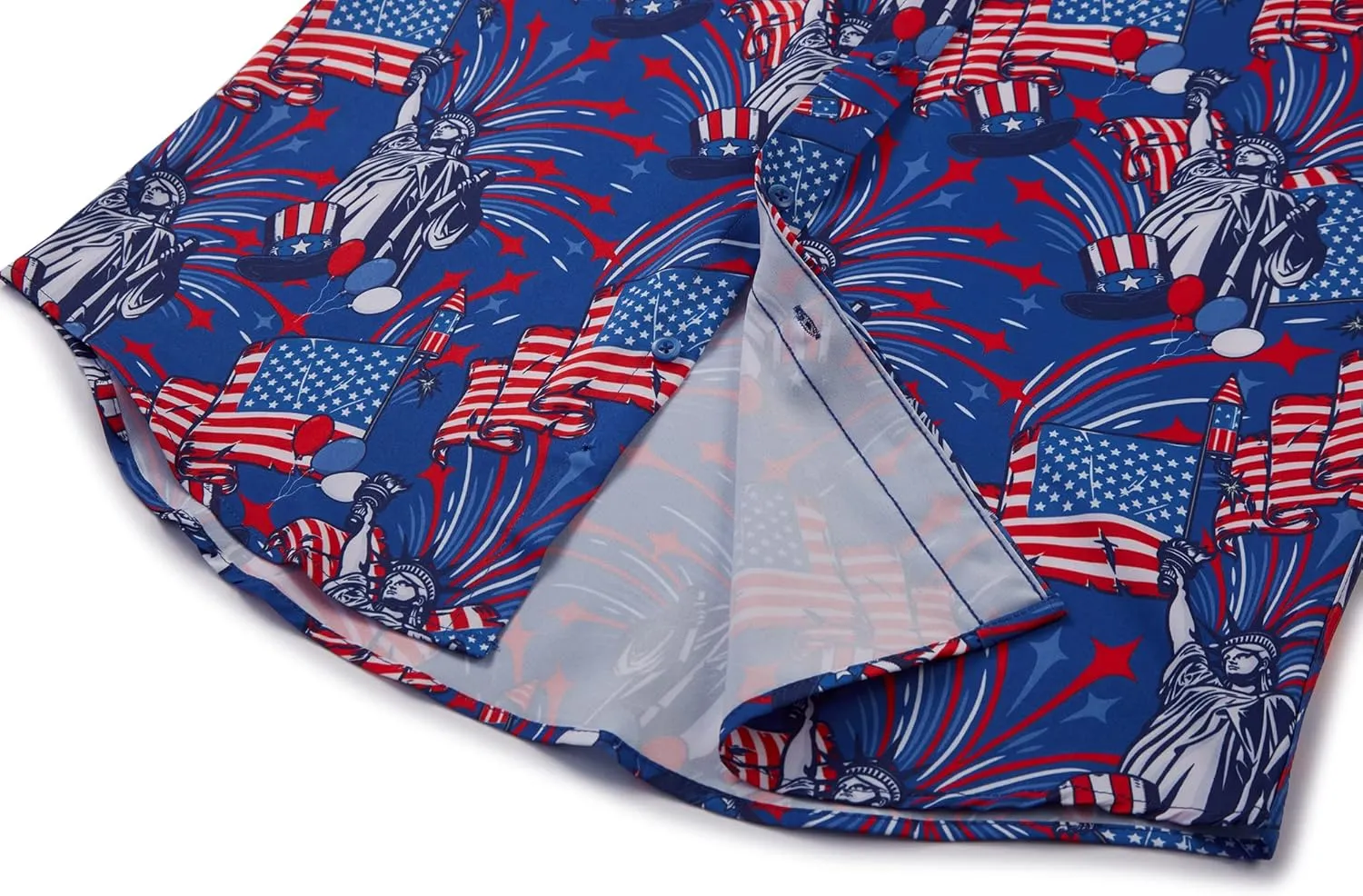 ENVMENST Hawaiian Shirt for Men Short Sleeve Beach Printed Summer Button Down Aloha Shirt(S-3XL)