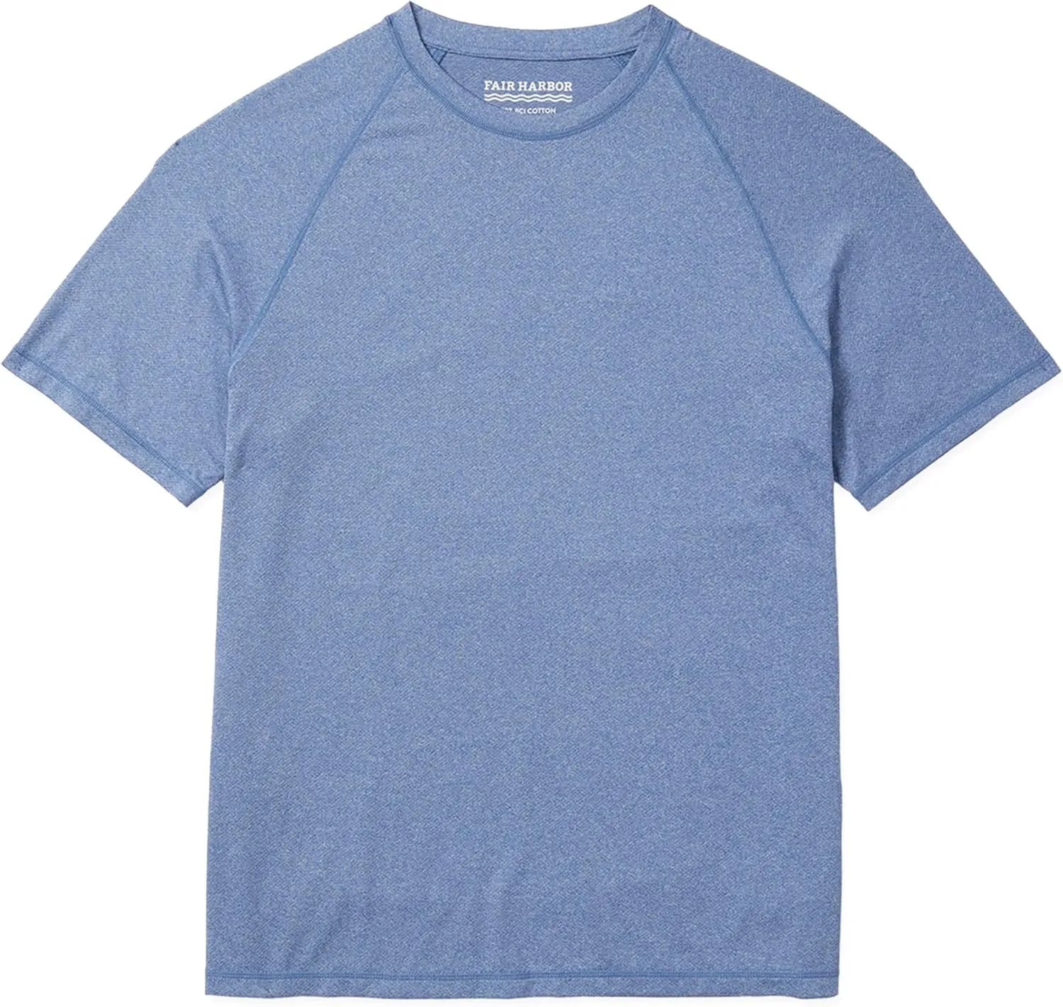 Fair Harbor The BreezeKnit Performance Tee  Men's Ultrasoft Performance T-Shirt  Quick Dry, Moisture Wicking Fabric