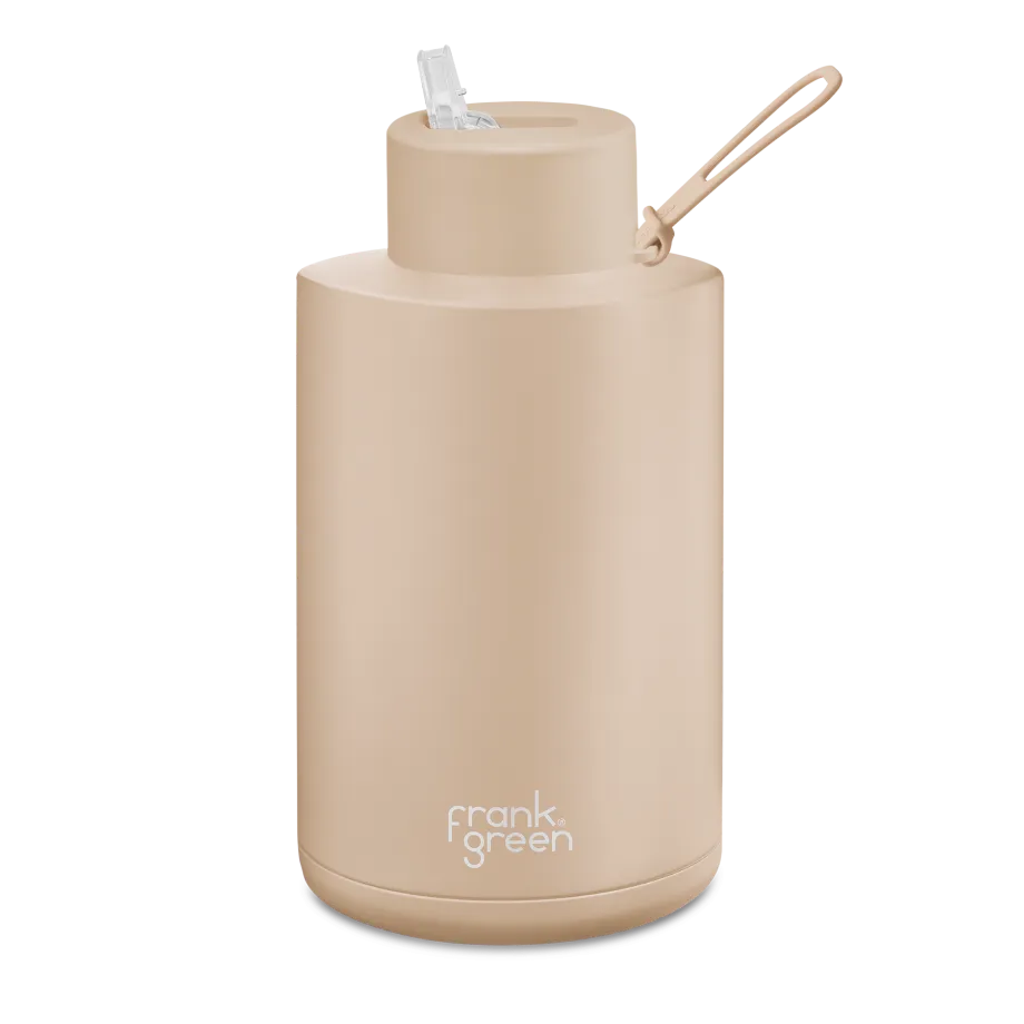 Frank Green Drink Bottle 2L - Soft Stone