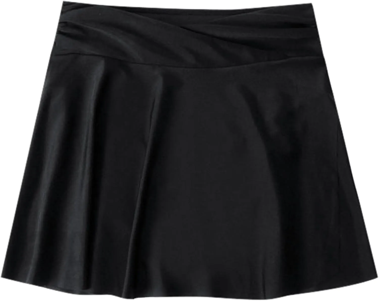 FZVYD Womens Tennis Skirt with Pockets Shorts Crossover High Waisted Athletic Skorts Skirts for Golf Running Workout Bodycon