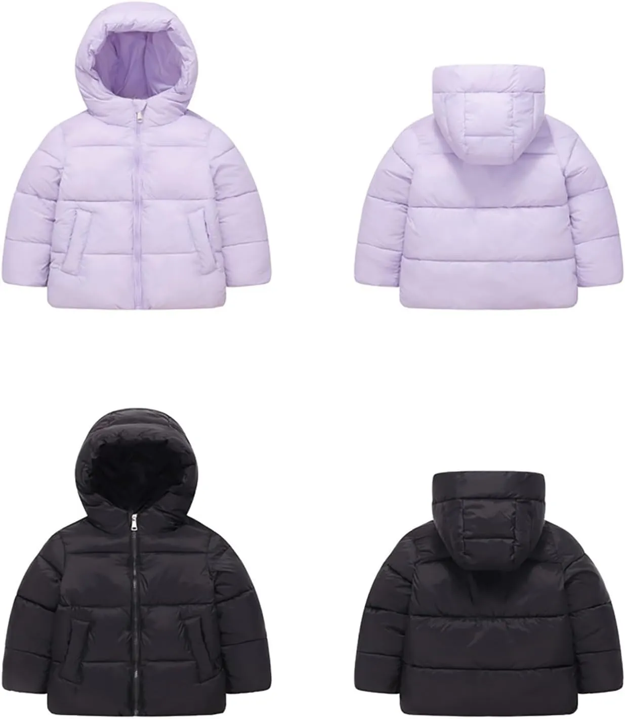 Girls Boys Down Coat Cotton Padded Jackets Winter Puffer Coat Childrens Short Warm Jackets Boys Coat Snow Suit Clothes