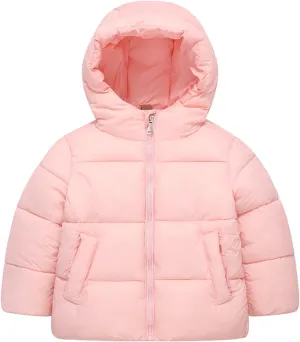 Girls Boys Down Coat Cotton Padded Jackets Winter Puffer Coat Childrens Short Warm Jackets Boys Coat Snow Suit Clothes
