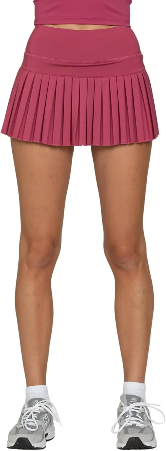GOLD HINGE Pleated Tennis Skirt