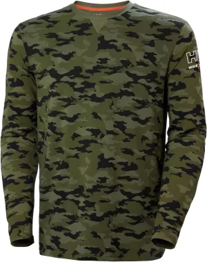 Helly-Hansen Workwear Kensington Mens Long Sleeve Shirts Made from Durable Lightweight Rib-Knit 92% Cotton Blend