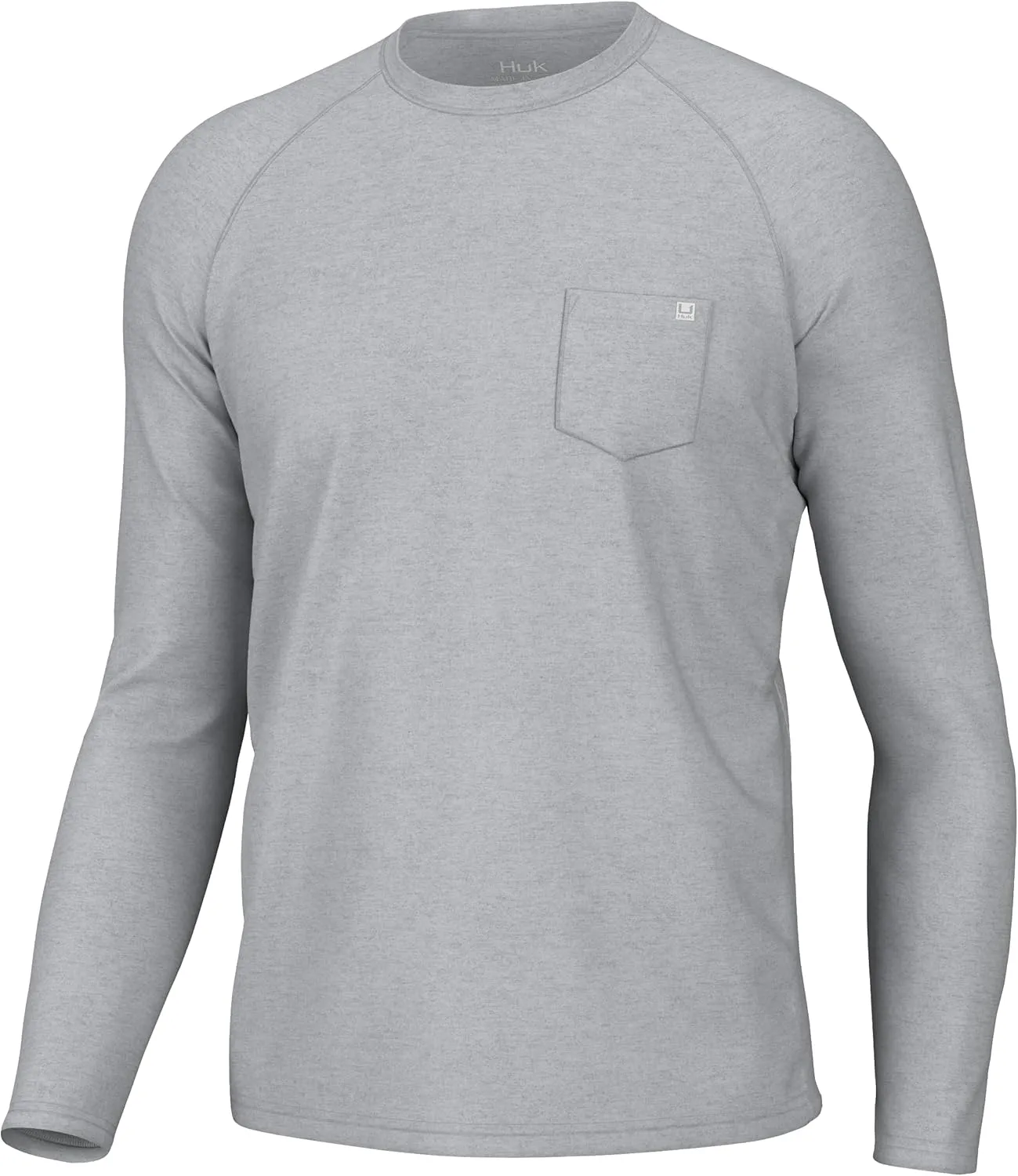 HUK Waypoint Long Sleeve Shirt, Performance Fishing Tee for Men