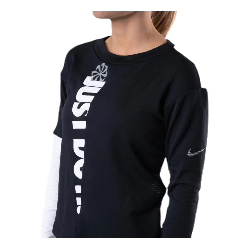 Icon Clash Sphere Top Crew Black