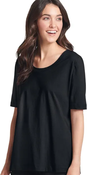 Jockey Women's Sleepwear Everyday Essentials 100% Cotton Short Sleeve Tee