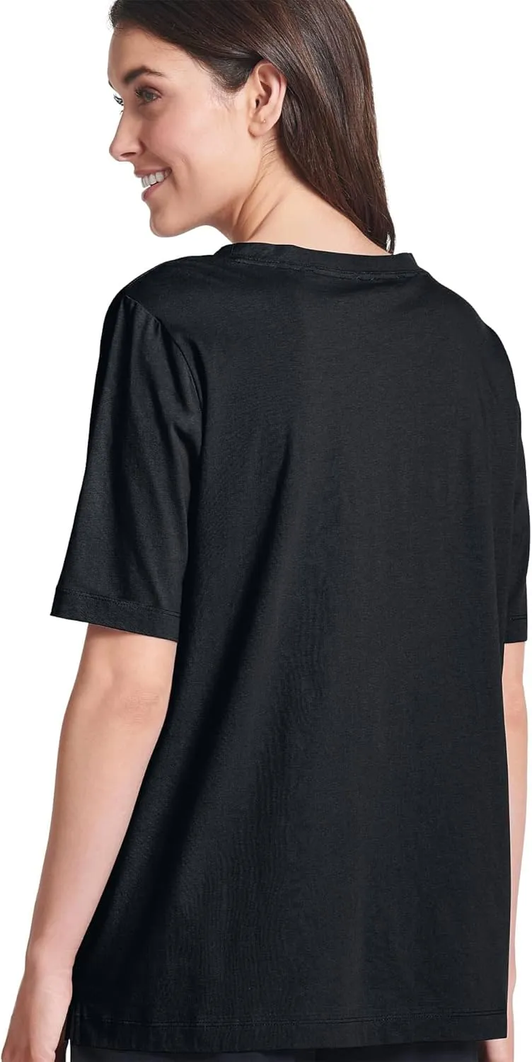 Jockey Women's Sleepwear Everyday Essentials 100% Cotton Short Sleeve Tee