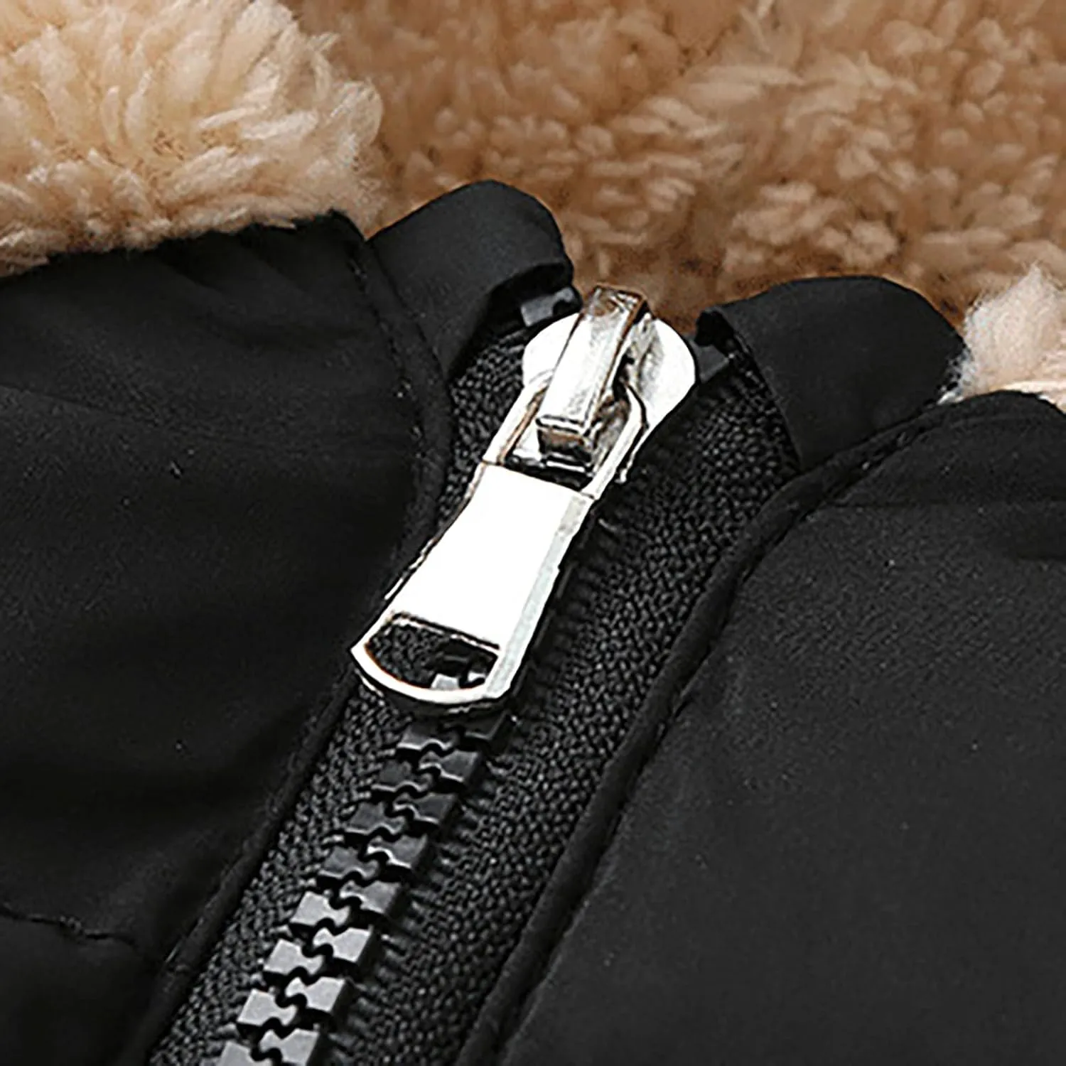 Kids Toddler Baby Boys Girls Winter Warm Thick Solid Cotton Long Sleeve Padded Jacket Coat Clothes Jackets Boys