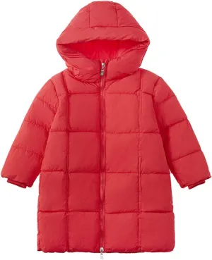 Kids Toddler Baby Girls Boys Winter Warm Thick Solid Cotton Long Sleeve Padded Jacket Coat Baby Boy Fleece Lined