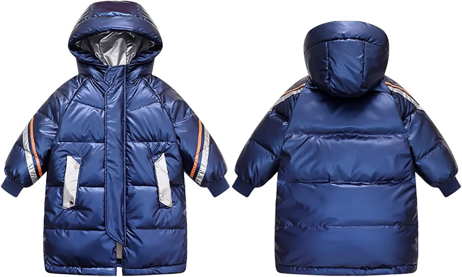 Kids Toddler Baby Girls Boys Winter Warm Thick Solid Cotton Long Sleeve Padded Jacket Coat Clothes 4t Boys Jacket