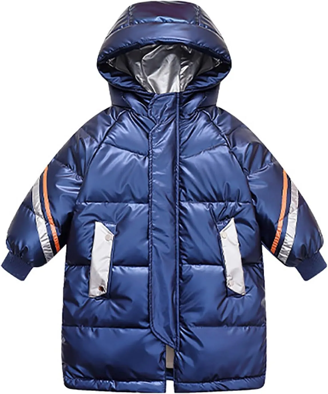 Kids Toddler Baby Girls Boys Winter Warm Thick Solid Cotton Long Sleeve Padded Jacket Coat Clothes 4t Boys Jacket
