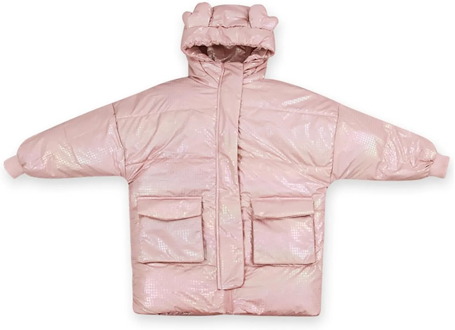Kids Toddler Baby Girls Boys Winter Warm Thick Solid Cotton Long Sleeve Padded Jacket Coat Clothes Boys Fall Jacket