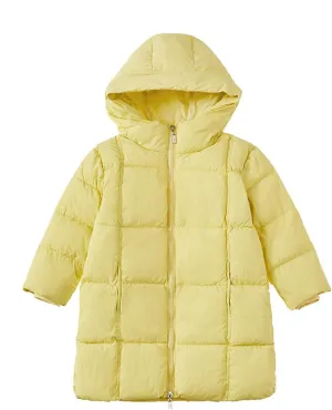 Kids Toddler Baby Girls Boys Winter Warm Thick Solid Cotton Long Sleeve Padded Jacket Coat Coats Jackets Teen Girls