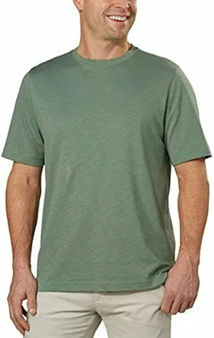 KIRKLAND Signature Men's Short Sleeve Pima Cotton Slub T-Shirt