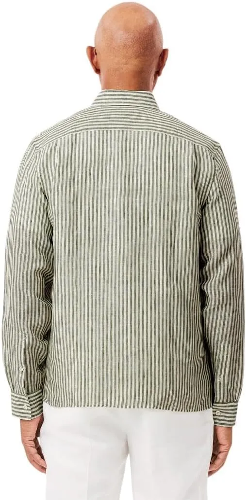 Lacoste Men's Regular Fit Linen Shirt