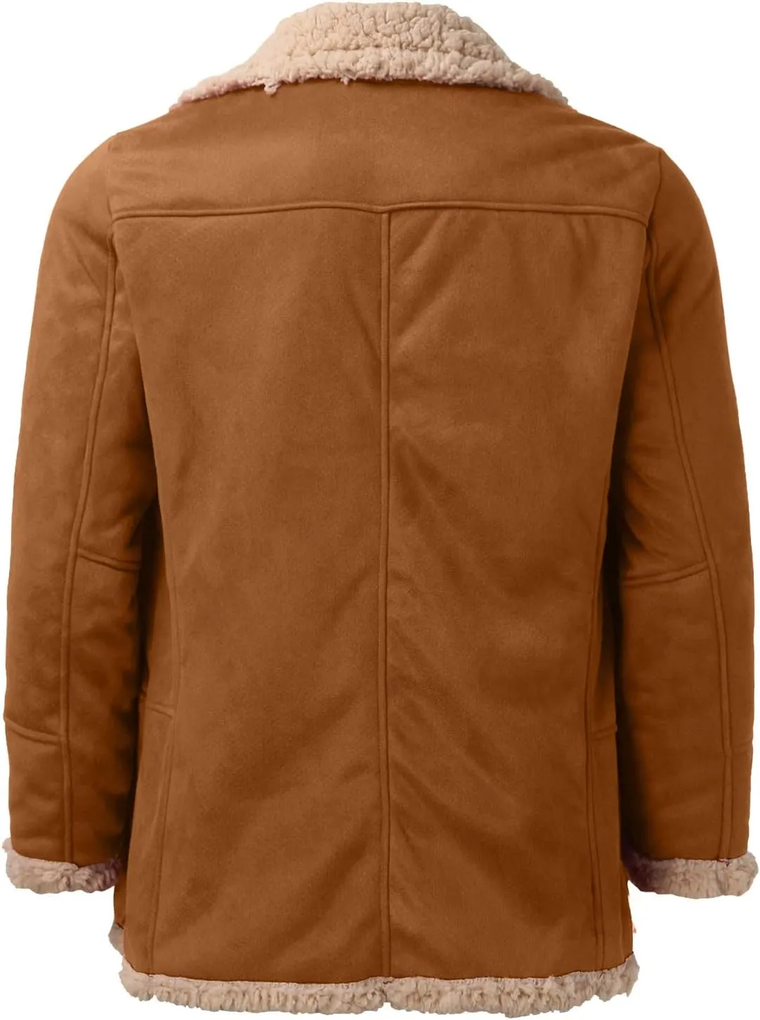 LCMTWX Men's Thick Thermal Winter Jacket Stand Collar Knitted Splice Sweater Coat Casual Cardigan Stylish Outwear Mens