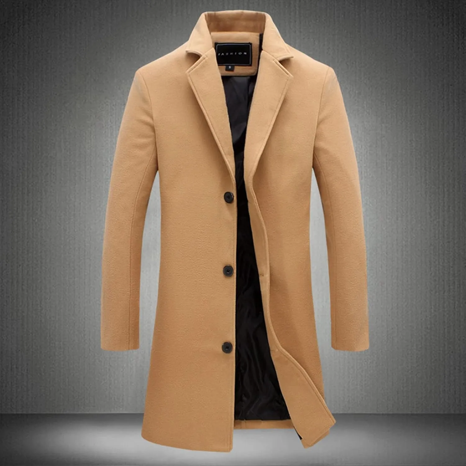 LCMTWX Men's Thicken Warm Winter Coat Coats Leisure Plus Size Hat Zip Pocket Cotton-Padded Warm Soft Winter Jackets for