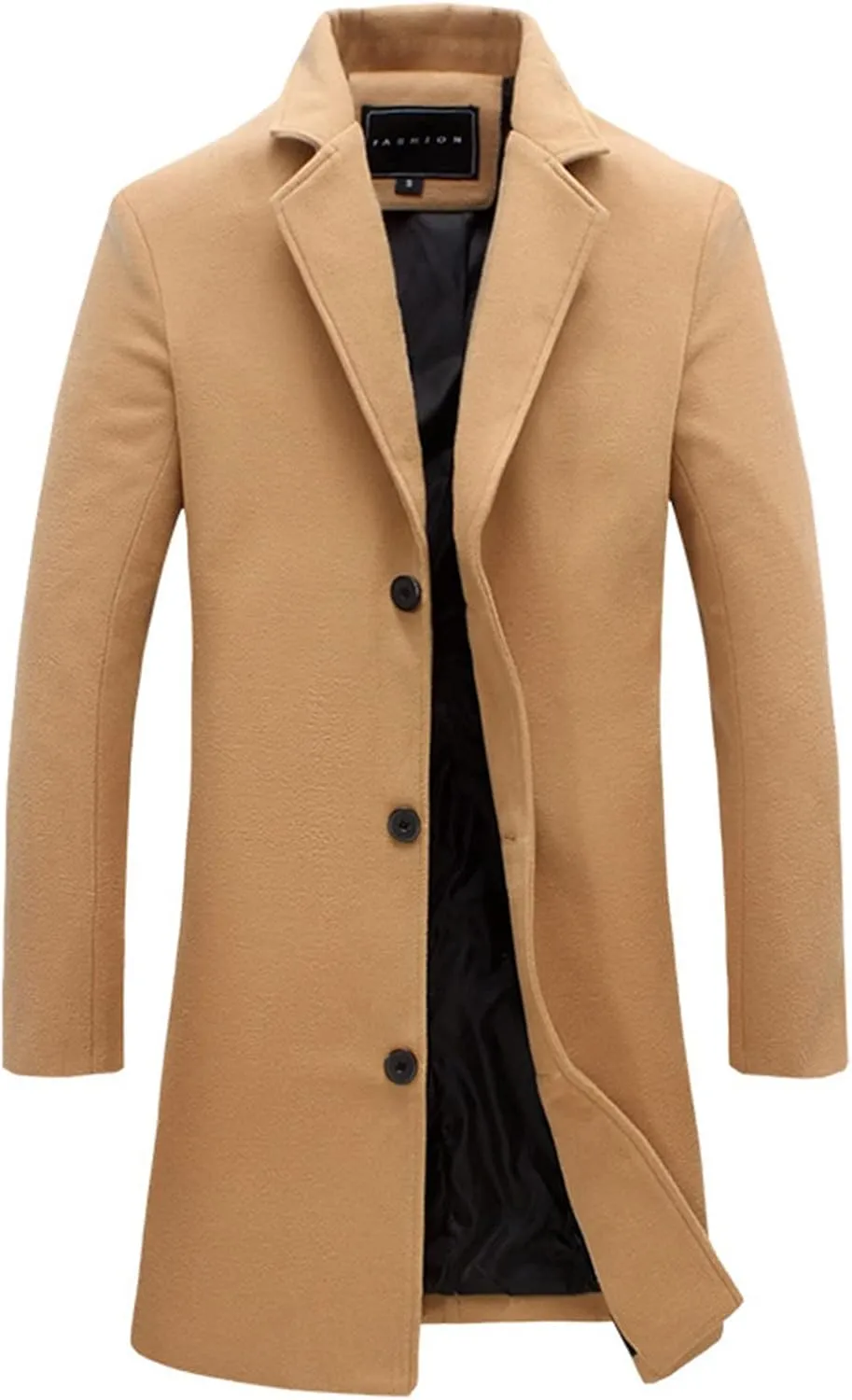 LCMTWX Men's Thicken Warm Winter Coat Coats Leisure Plus Size Hat Zip Pocket Cotton-Padded Warm Soft Winter Jackets for