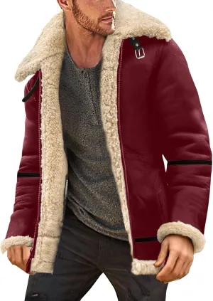LCMTWX Winter Coats for Men Jacket Stand Collar Knitted Splice Sweater Coat Casual Cardigan Stylish Outwear Men's Thick