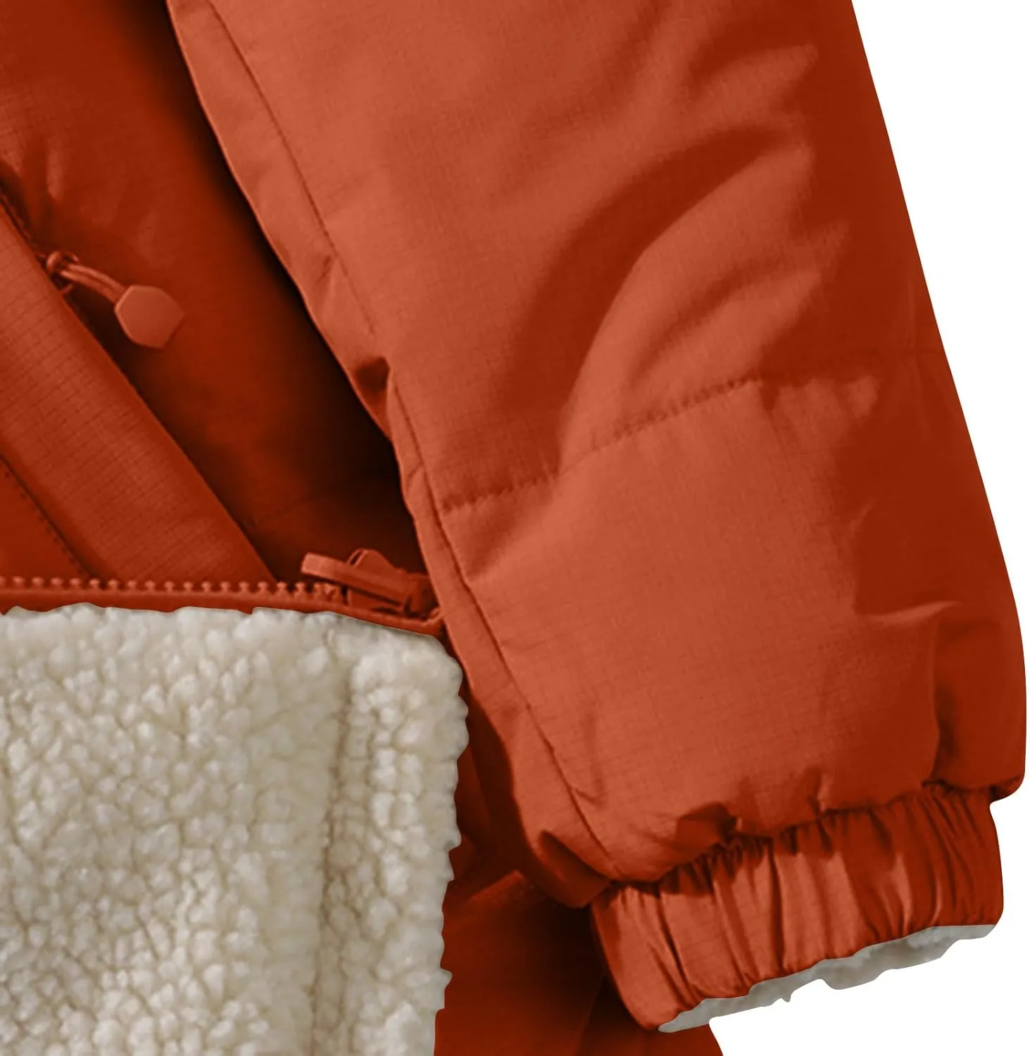 lcziwo Men's Reversible Puffer Jacket Sherpa Fleece Lined Warm Thick Quilted zip up Stand Collar cozy winter coat