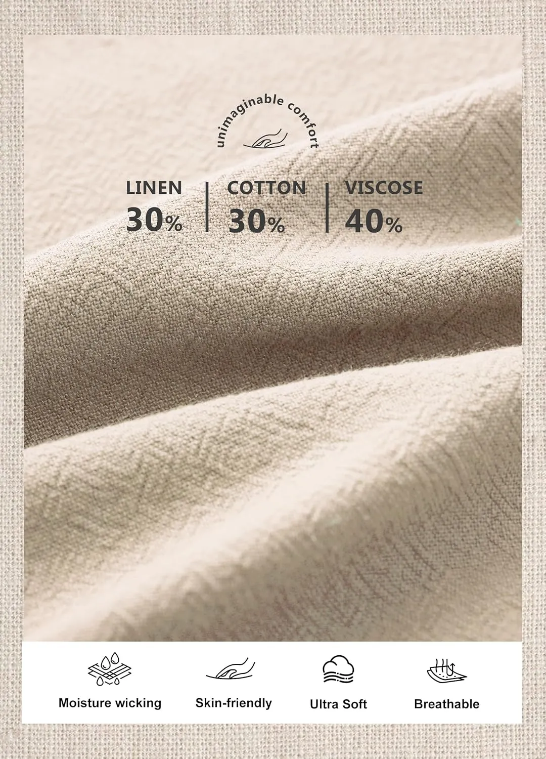 Libin Linen Pants Women Wide Leg Casual Beach Pants Cotton Linen Summer Lounge Pants Travel Work Trousers with Pockets