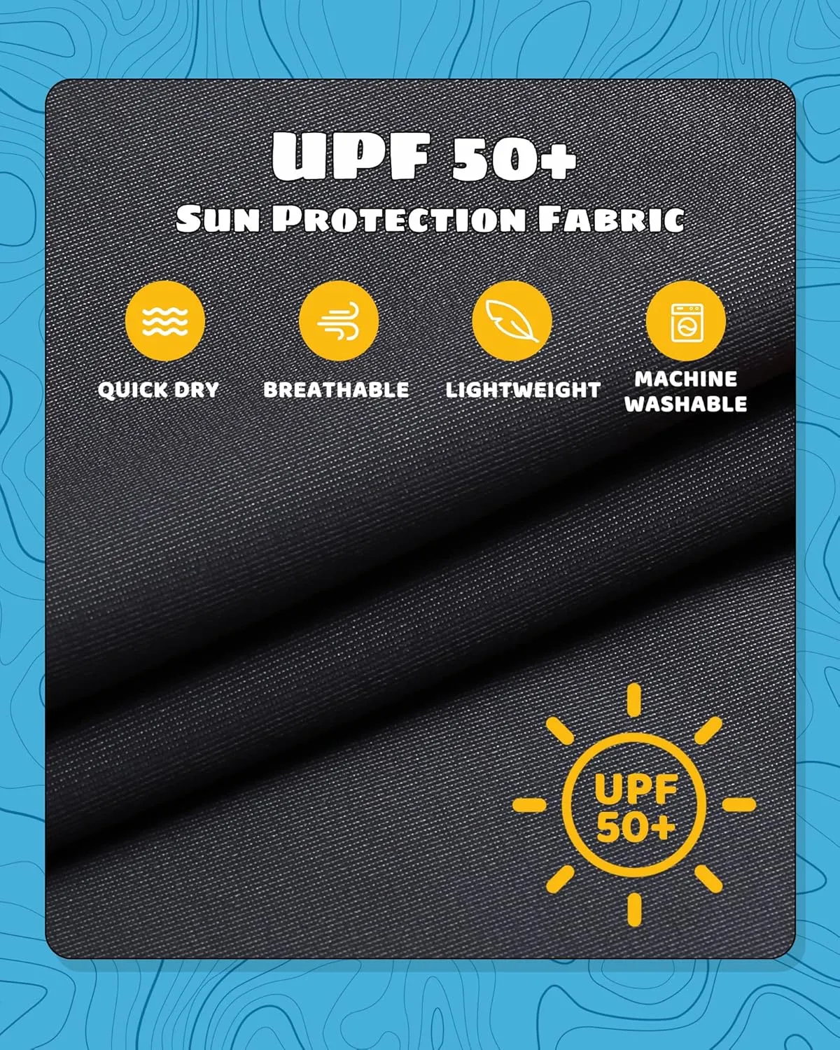 maamgic Boys' UPF 50  Long Sleeve Rashguard Kids UV Sun Protection Swim Shirts Toddler Athletic Swimwear Surf Tops Quick Dry