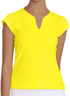 Meja Women Tennis Shirt Short Sleeve,V Neck Golf T Shirt Quick Dry Running Shirts Activewear