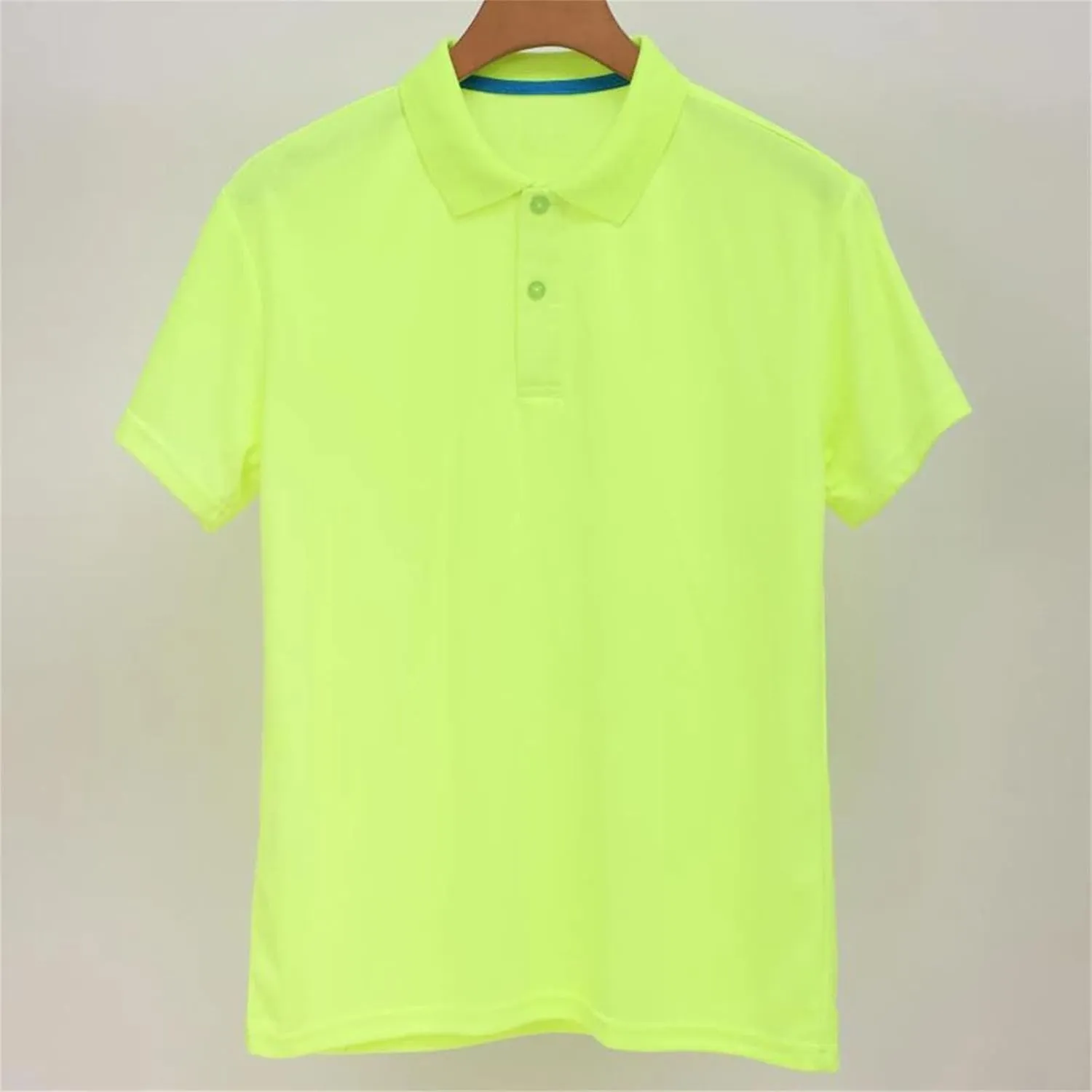 Men Quick Dry Golf Polo Shirt Summer Short Sleeve Slim Basic Tops Lightweight Casual Sports Shirt