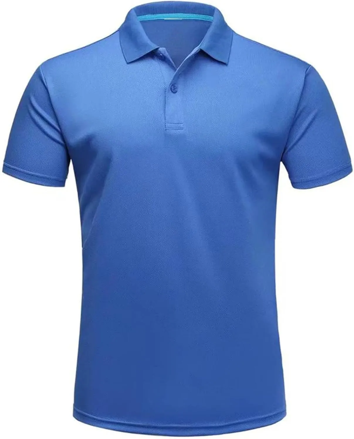 Men Quick Dry Golf Polo Shirt Summer Short Sleeve Slim Basic Tops Lightweight Casual Sports Shirt