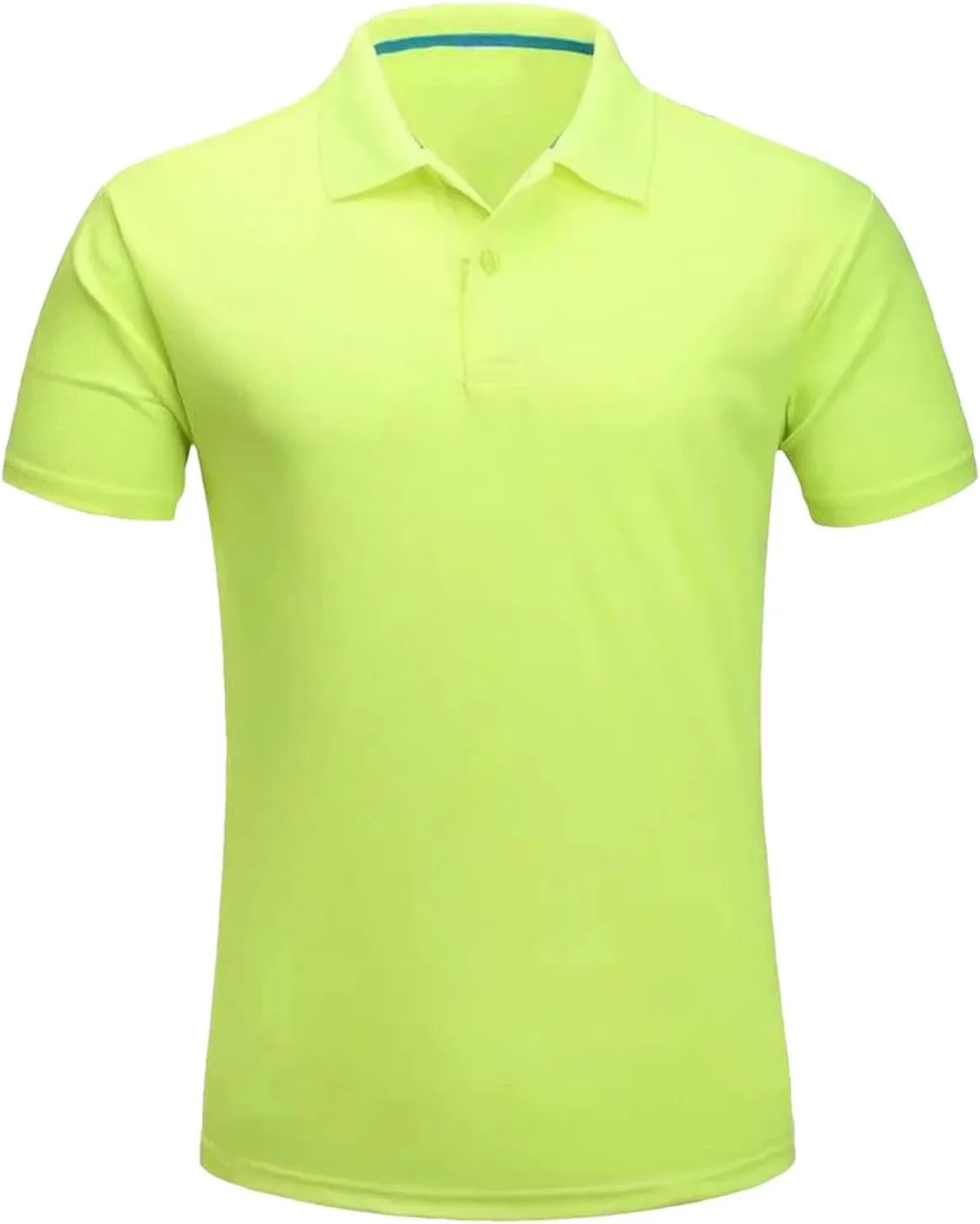 Men Quick Dry Golf Polo Shirt Summer Short Sleeve Slim Basic Tops Lightweight Casual Sports Shirt